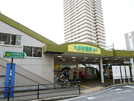 大泉学園駅前です。